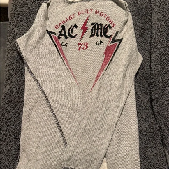 Affliction medium reversible thermal shirt - Picture 3 of 4